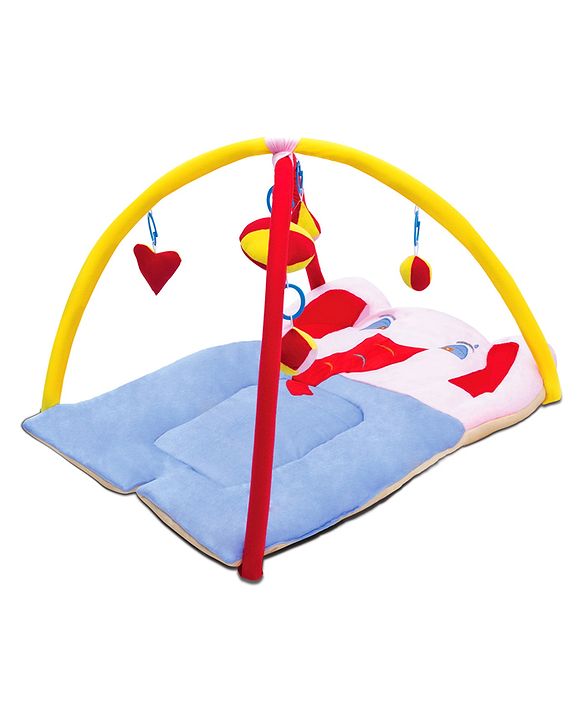 Babyhug Twist N Fold Move N Play Activity Gym Elephant - Multicolor