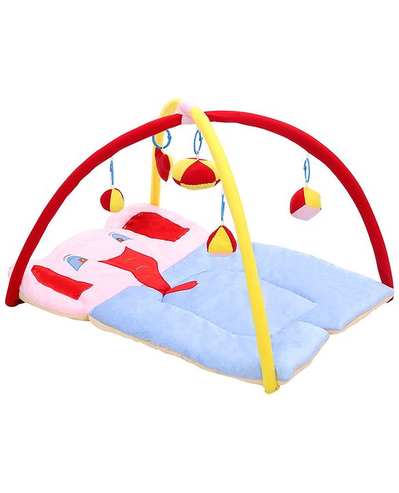 Babyhug Twist N Fold Move N Play Activity Gym Elephant - Multicolor