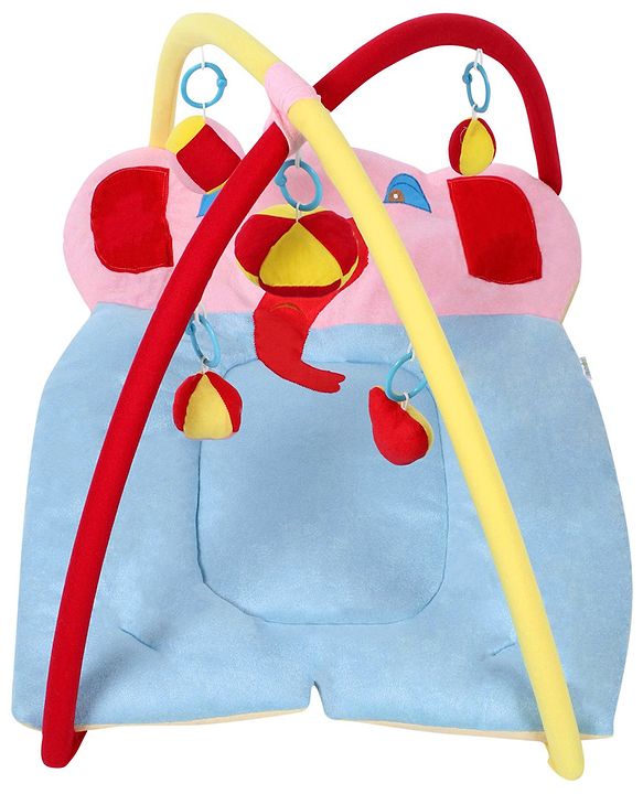 Babyhug Twist N Fold Move N Play Activity Gym Elephant - Multicolor