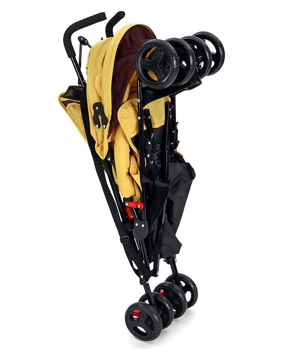 Babyhug Lil Giffee Baby Stroller - Yellow