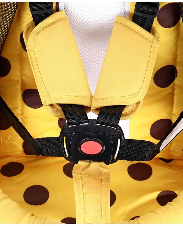 Babyhug Lil Giffee Baby Stroller - Yellow