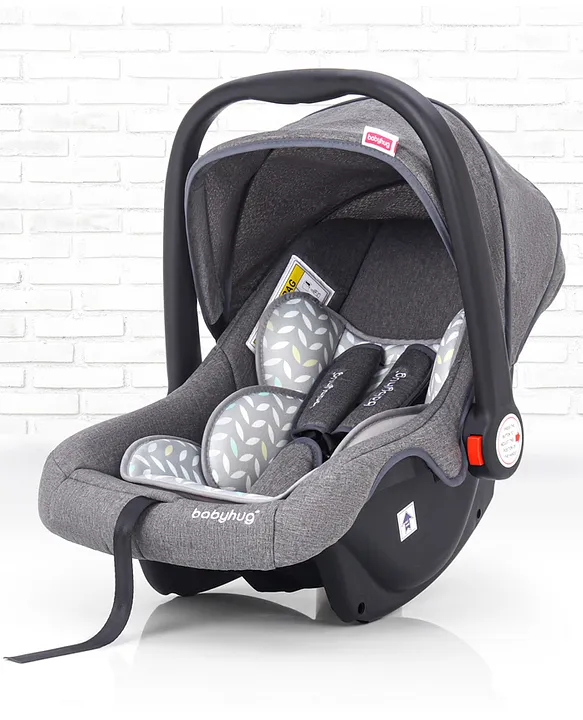 Babyhug Amber Car Seat Cum Carry Cot With Rocking Base with 1 Year Warranty Grey Online in India Buy at Best Price from FirstCry 3086647