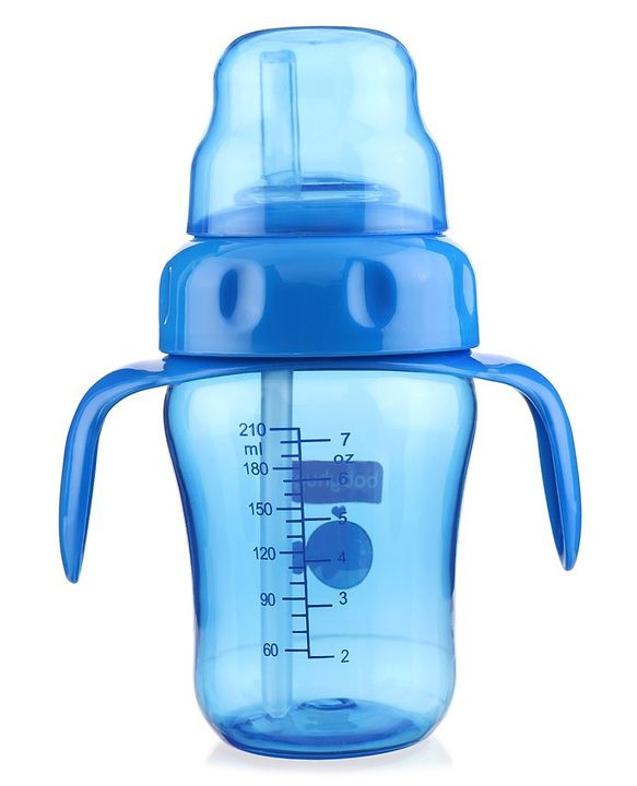 Babyhug Twin handle Sipper Cup Blue - 210 ml