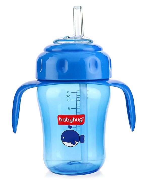 Babyhug Twin handle Sipper Cup Blue - 210 ml