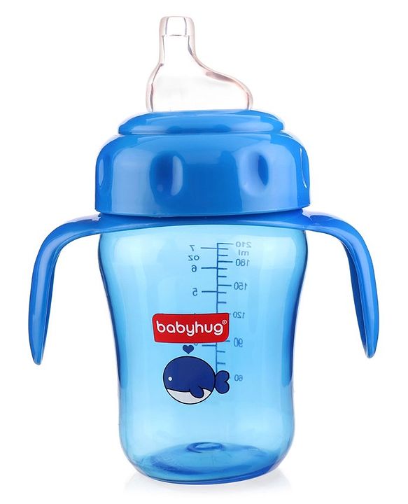 Babyhug Twin handle Sipper Cup Blue - 210 ml