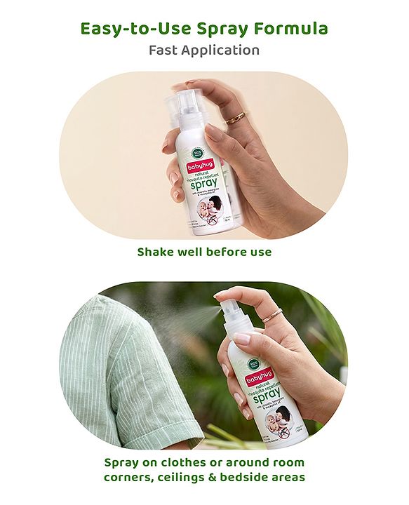 Babyhug 100% Natural Mosquito Repellent Spray - 100 ml