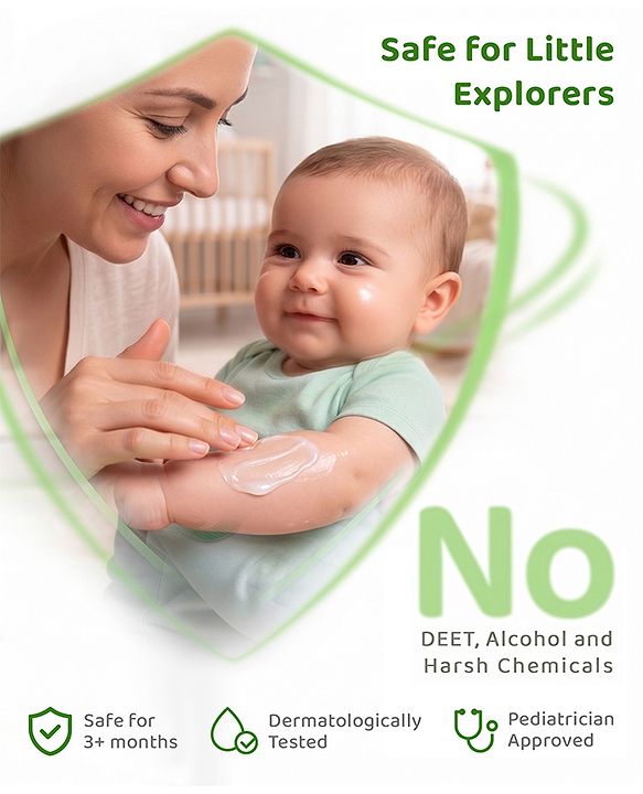 Babyhug 100% Natural Mosquito Repellent Gel - 50 ml