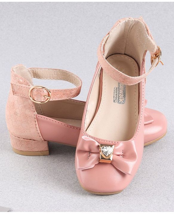 Cute Walk by Babyhug Bellies Bow Applique Embellished - Pink