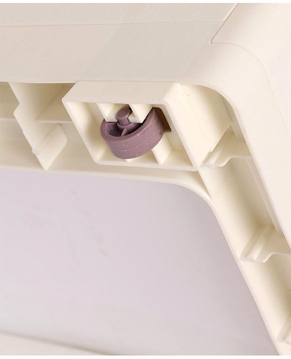 Babyhug 5 Compartment Chest of Drawers Monkey Print - White