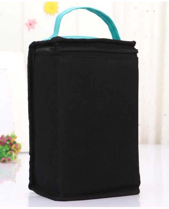 Babyhug Insulated Feeding Bottle Cover for 2 Bottles - Turquoise