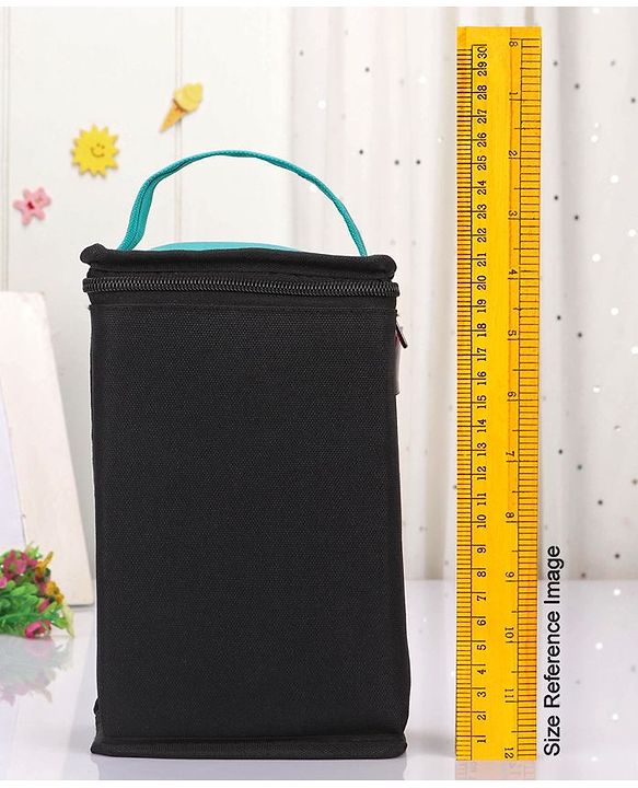 Babyhug Insulated Feeding Bottle Cover for 2 Bottles - Turquoise