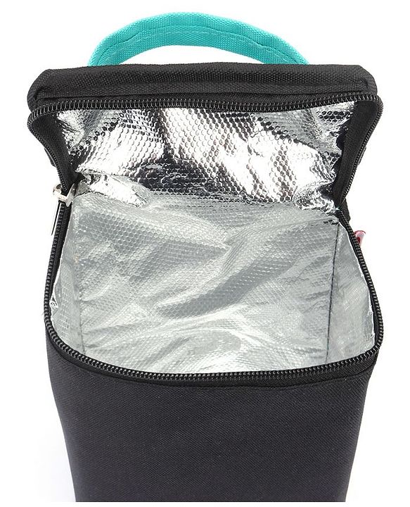 Babyhug Insulated Feeding Bottle Cover for 2 Bottles - Turquoise