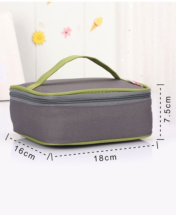 Babyhug Multipurpose Feeding set Cover - Green Grey