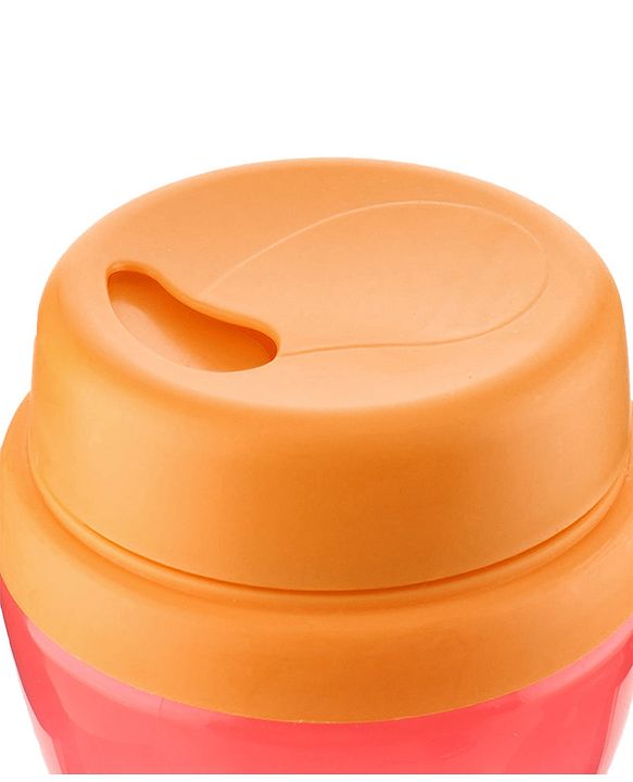 Babyhug Slide straw Sipper - Yellow Red