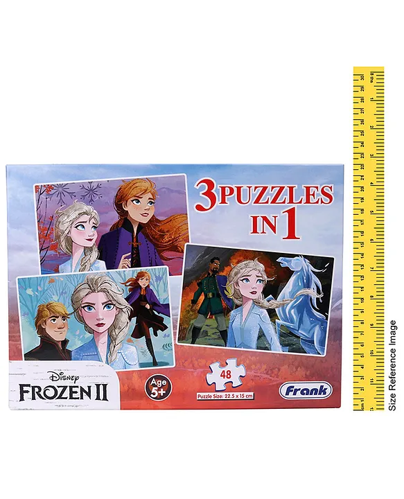 Disney Frozen II 4 In 1 Puzzle (48 Pieces) for kids above 6+ Years