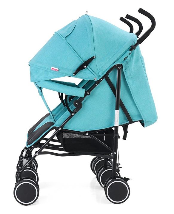Babyhug Deuce Twin Stroller - Green