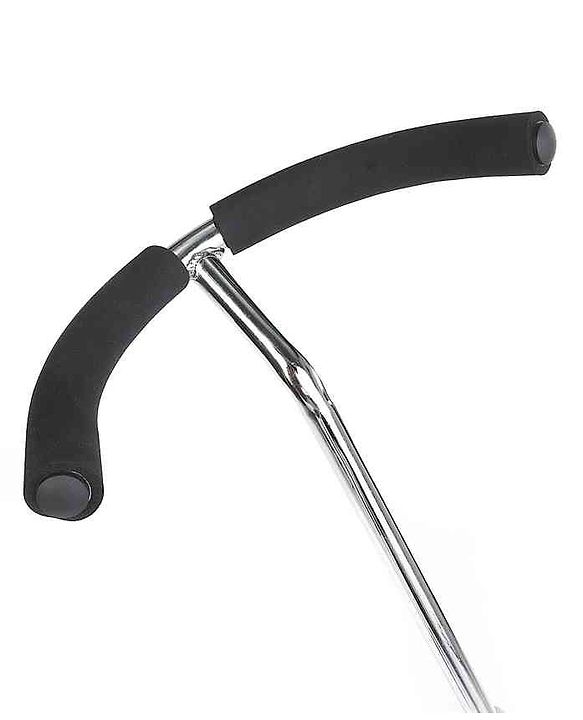 Babyhug Cruise Plug & Play Trike with Mild Steel Frame & Parental Handle Front & Rear Storage Basket with 3 Rubber Wheels with Foldable Foot Rest & Bell  - Red