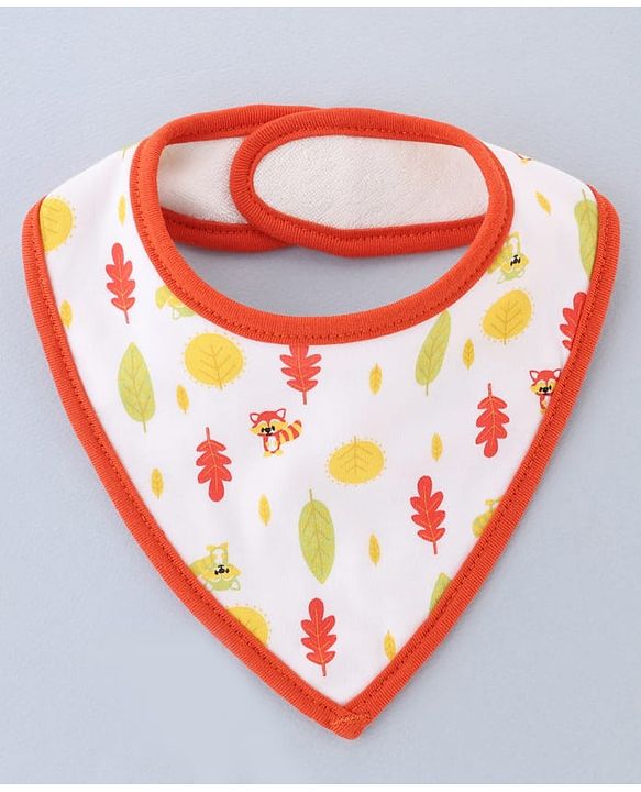 Babyhug Cotton Bibs Set of 3 - Multicolor