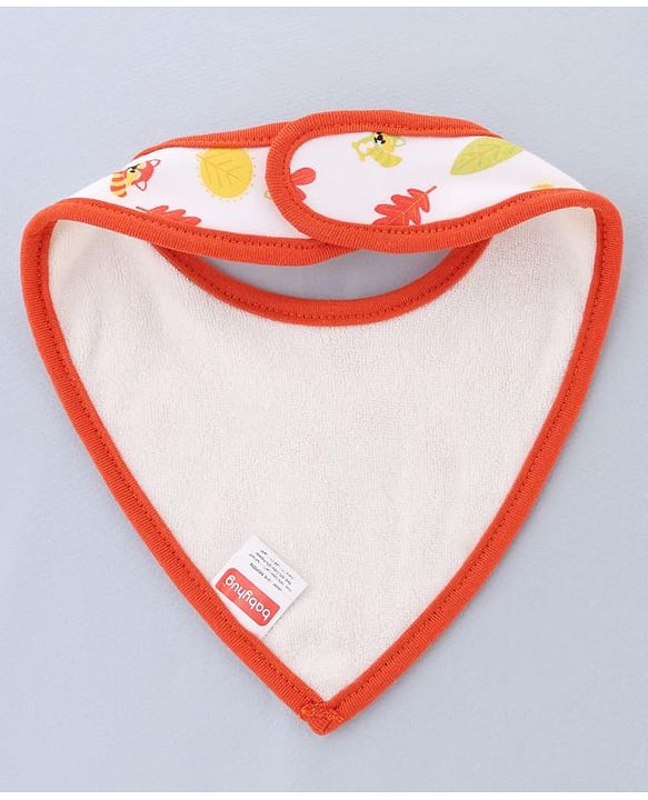Babyhug Cotton Bibs Set of 3 - Multicolor