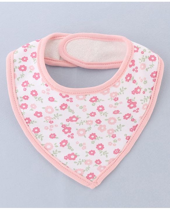 Babyhug Cotton Bibs Set of 3 - Multicolor