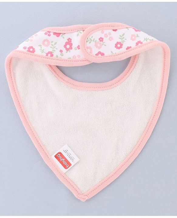 Babyhug Cotton Bibs Set of 3 - Multicolor