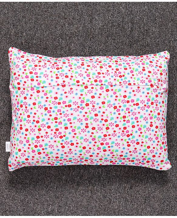 Babyhug Cotton Pillow Floral Print - Pink