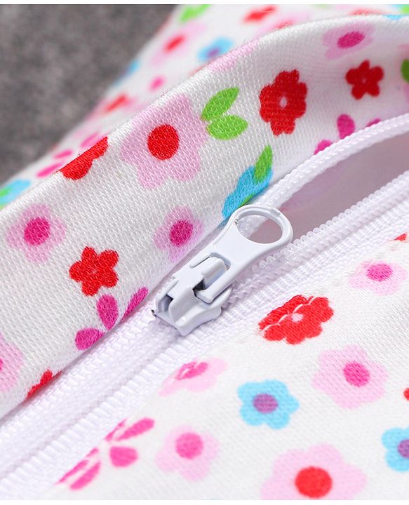 Babyhug Cotton Pillow Floral Print - Pink
