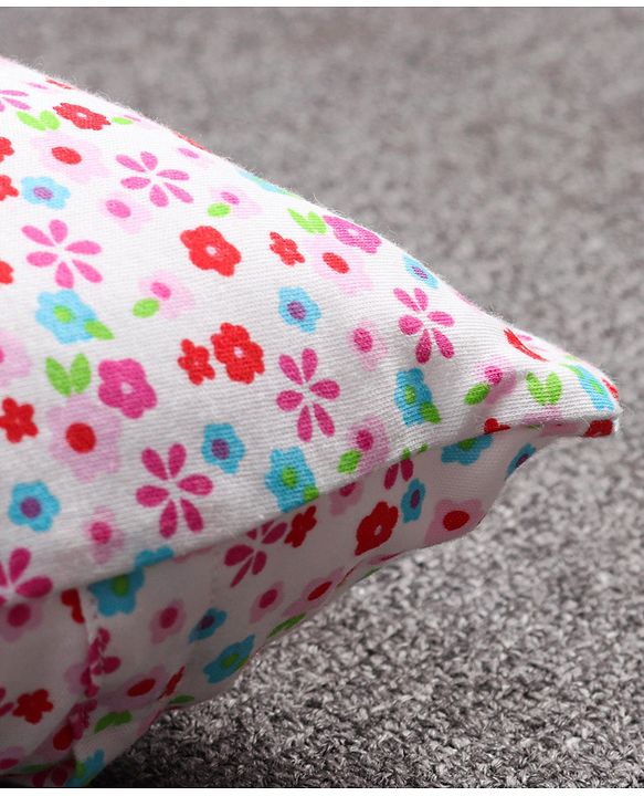Babyhug Cotton Pillow Floral Print - Pink