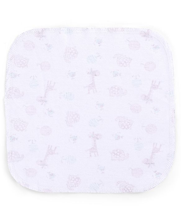 Babyhug 100% Cotton Wash Cloth Pack of 6 - Multicolor
