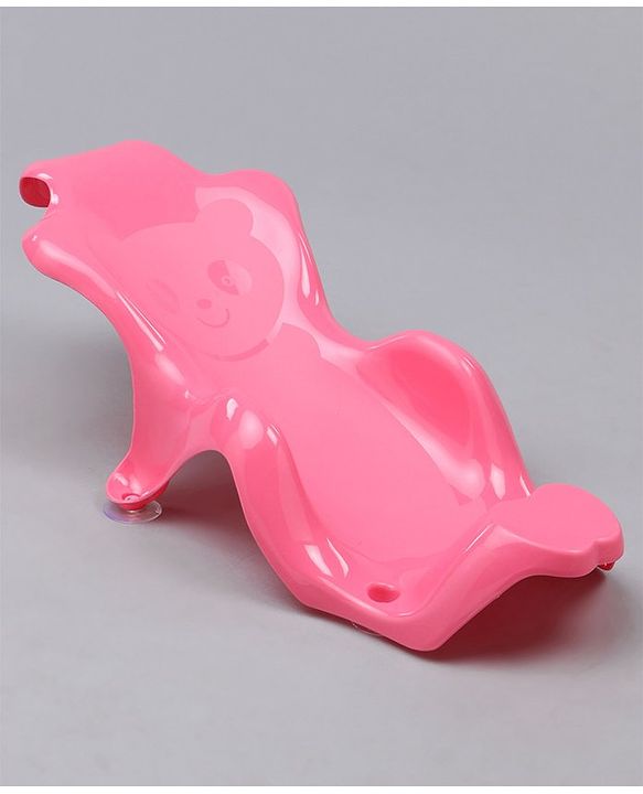 Babyhug Large Size Bath Tub With Bath Sling Bear Print - (Colour May Vary)