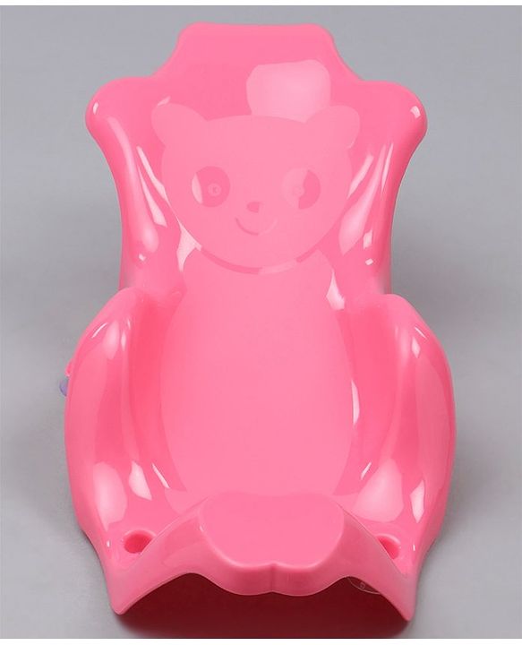 Babyhug Large Size Bath Tub With Bath Sling Bear Print - (Colour May Vary)