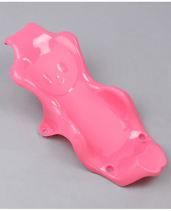 Babyhug Large Size Bath Tub With Bath Sling Bear Print - (Colour May Vary)