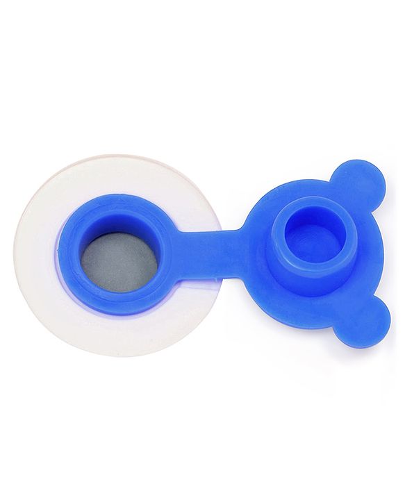 Babyhug Large Size Bath Tub With Bath Sling Bear Print - Blue (Color May Vary)