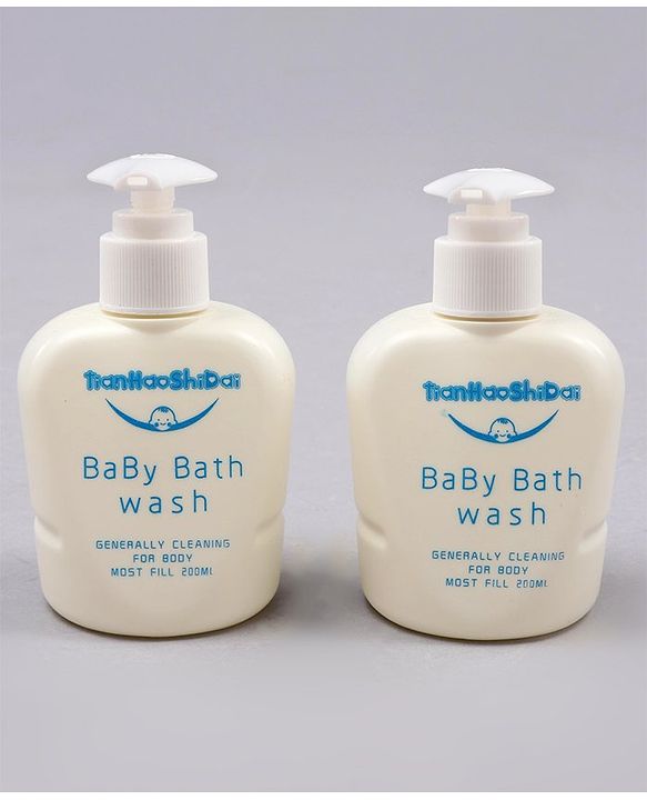 Babyhug Bath Tub Set With Bath Wash  - Pink