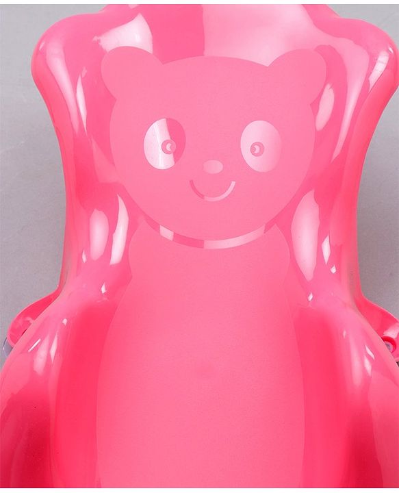 Babyhug Bath Tub Set With Bath Wash  - Pink