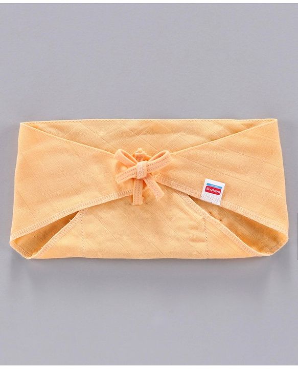 Babyhug 100% Cotton Triangle Cloth Nappies Small Set Of 12 - Multicolor