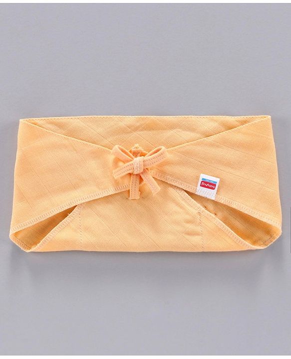 Babyhug 100% Cotton Triangle Cloth Nappies Small Set Of 12 - Multicolor
