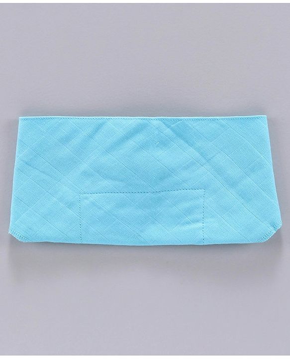 Babyhug 100% Cotton Triangle Cloth Nappies Small Set Of 12 - Multicolor
