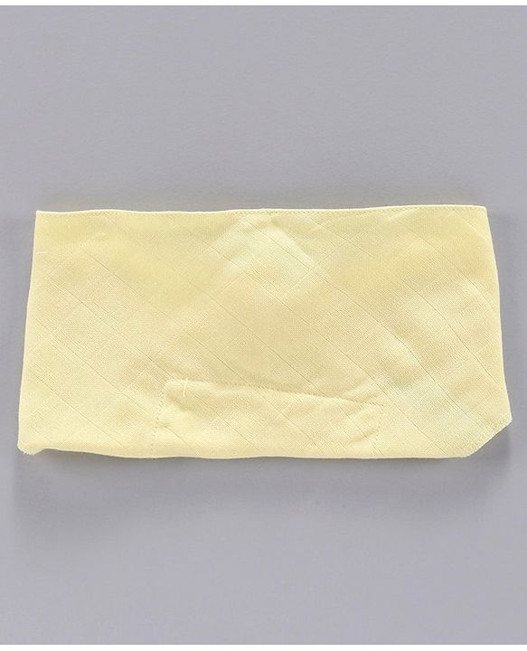 Babyhug 100% Cotton Triangle Cloth Nappies Small Set Of 12 - Multicolor