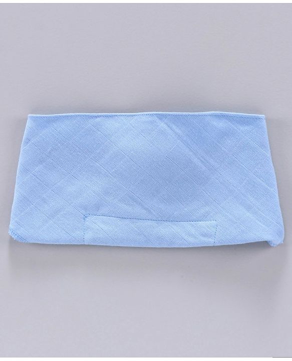 Babyhug 100% Cotton Triangle Cloth Nappies Small Set Of 12 - Multicolor