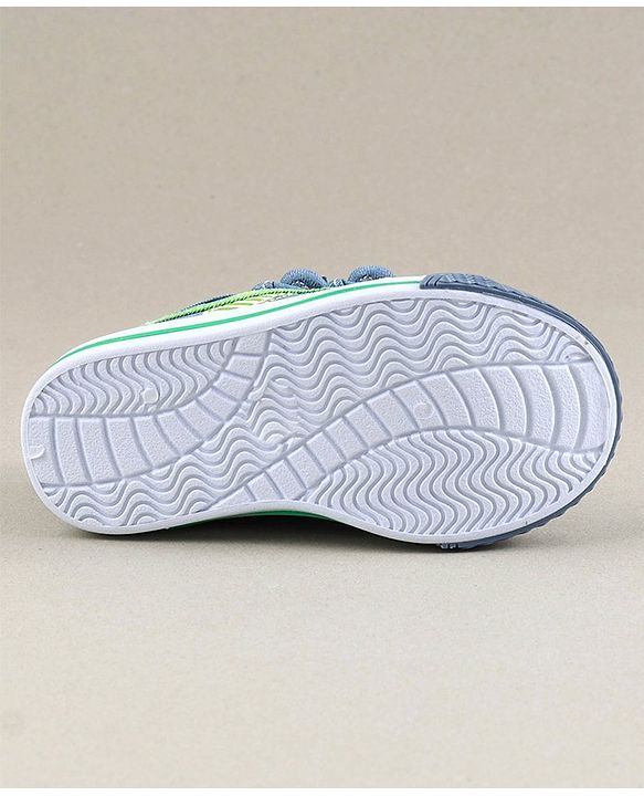 Cute Walk by Babyhug Canvas Shoes Car Patch - Light Blue