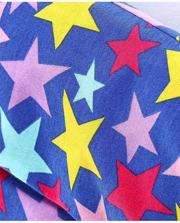 Babyhug Bootie Leggings Star Print - Blue