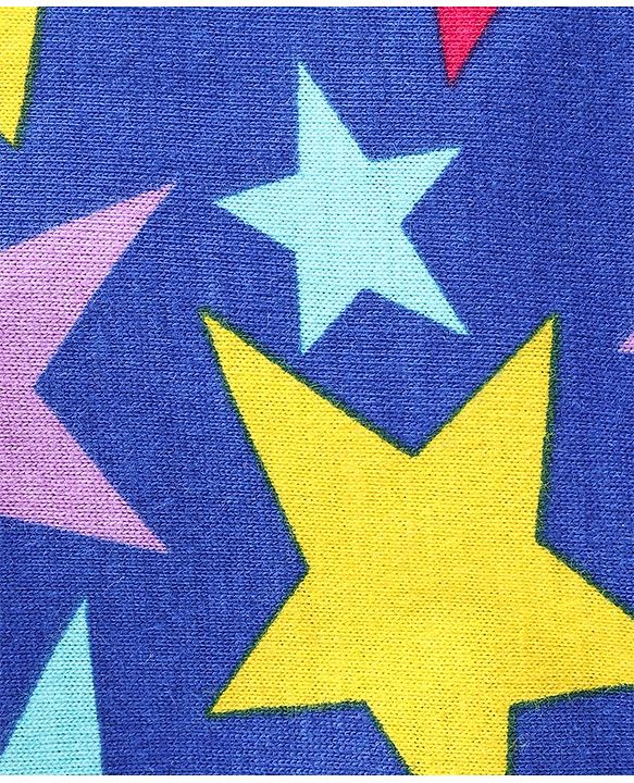 Babyhug Bootie Leggings Star Print - Blue
