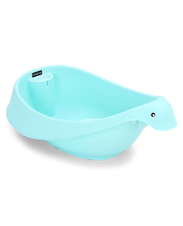 Babyhug Baby Bath Tub With In-built Bather Small Size (Colour & Print May Vary)