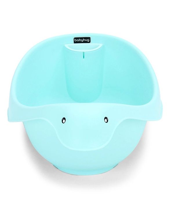 Babyhug Baby Bath Tub With In-built Bather Small Size (Colour & Print May Vary)