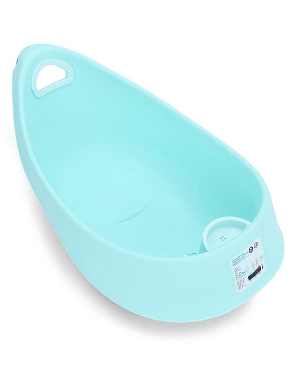 Babyhug Baby Bath Tub With In-built Bather Small Size (Colour & Print May Vary)
