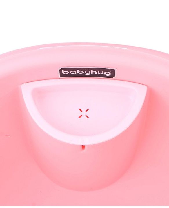 Babyhug Bath Tub With In-built Bather (Small Size) - Pink