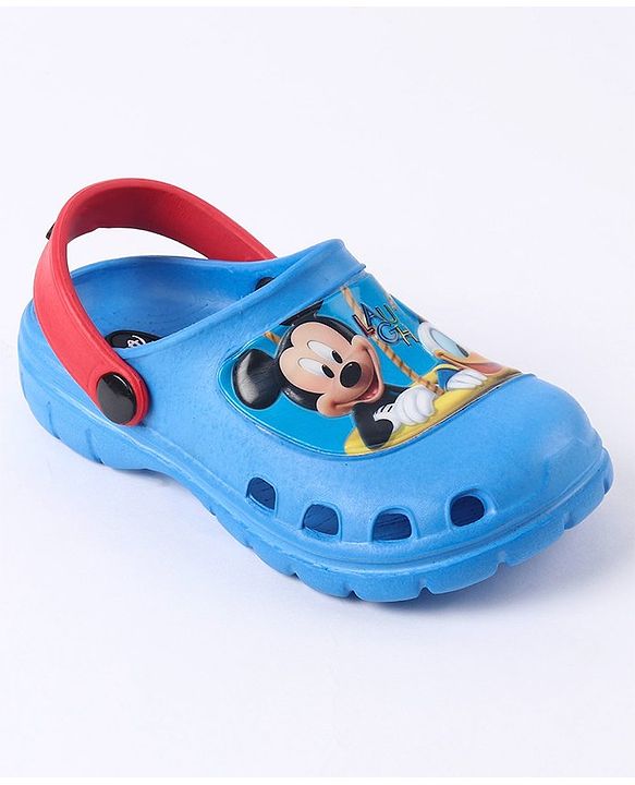 Cute Walk by Babyhug Mickey Mouse & Donald Duck Print - Blue
