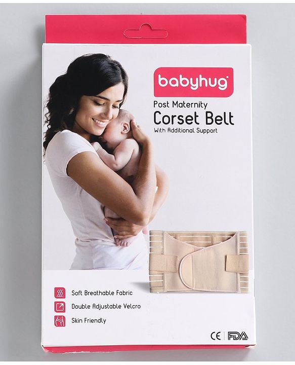 Babyhug XX Large Size Post Maternity Reshaping Corset Belt - Beige