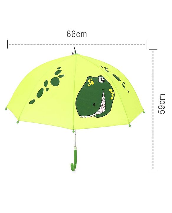 Babyhug Umbrella 3D Animal Design - Lemon Yellow